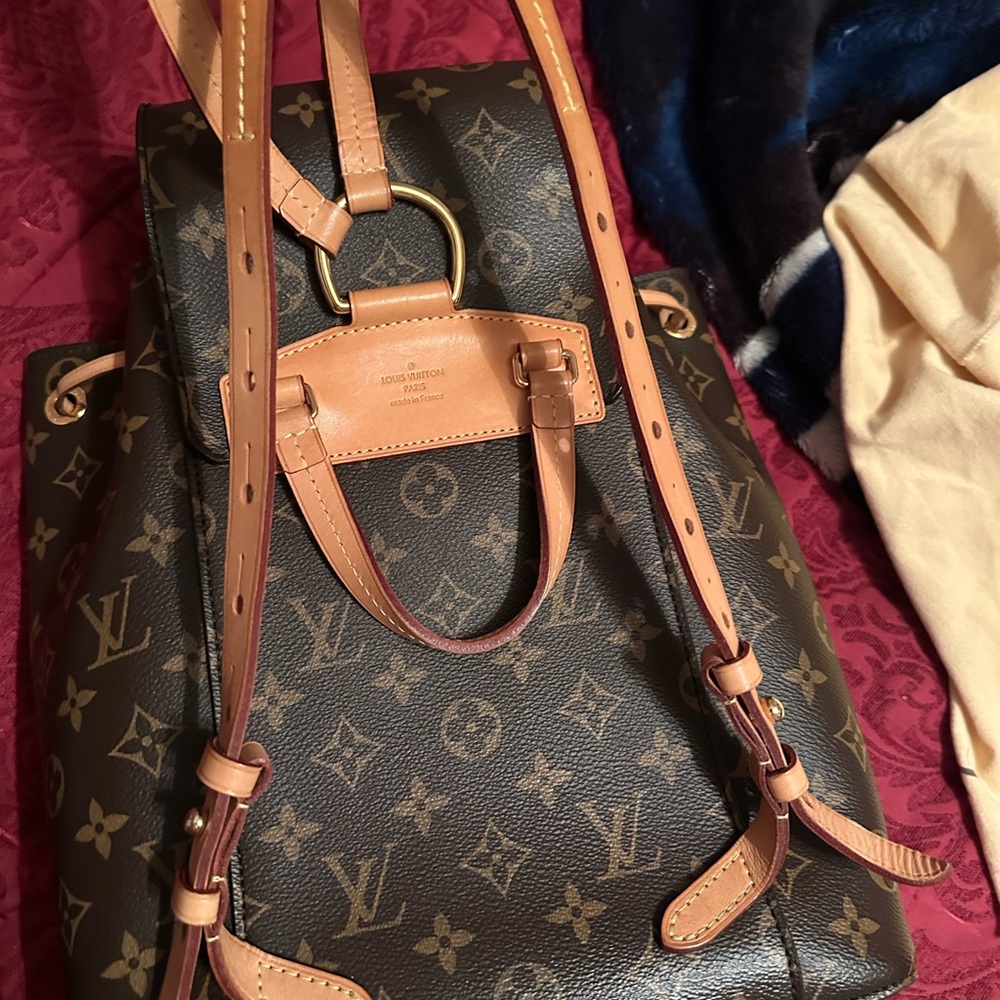 Authentic Lv Monogram Mountspuris Backpack - image 2